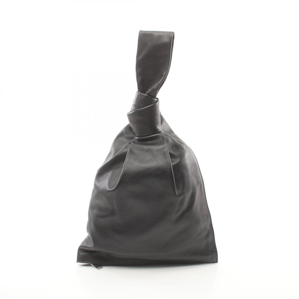 Bottega Veneta BV Twist Handbag Leather Black